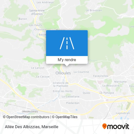 Allée Des Albizzias plan