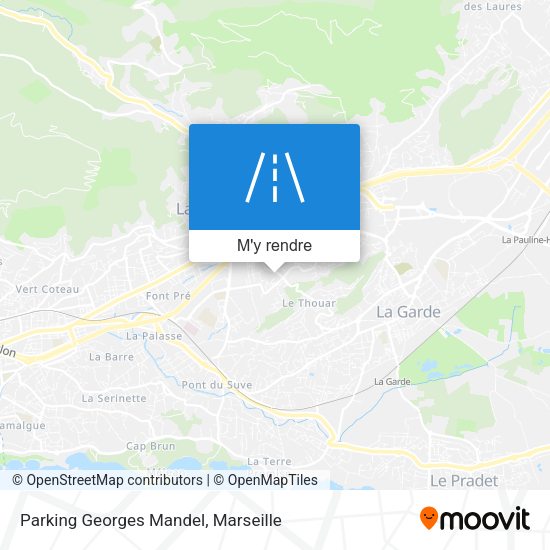 Parking Georges Mandel plan
