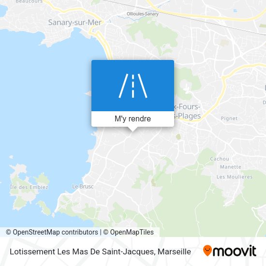 Lotissement Les Mas De Saint-Jacques plan