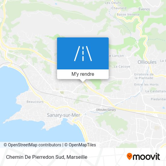 Chemin De Pierredon Sud plan