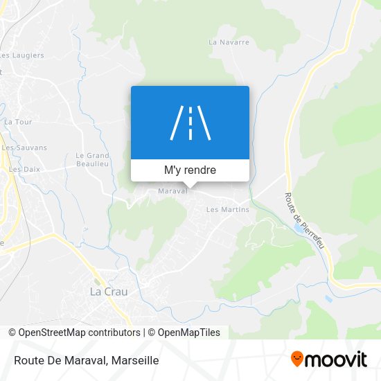 Route De Maraval plan