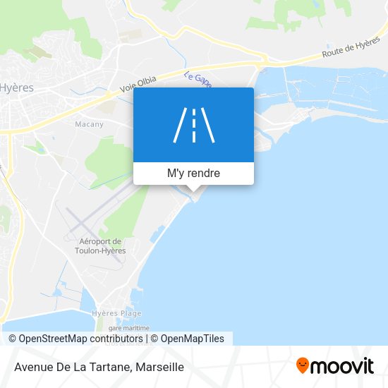 Avenue De La Tartane plan