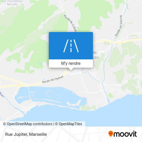 Rue Jupiter plan