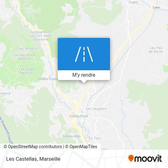 Les Castellas plan