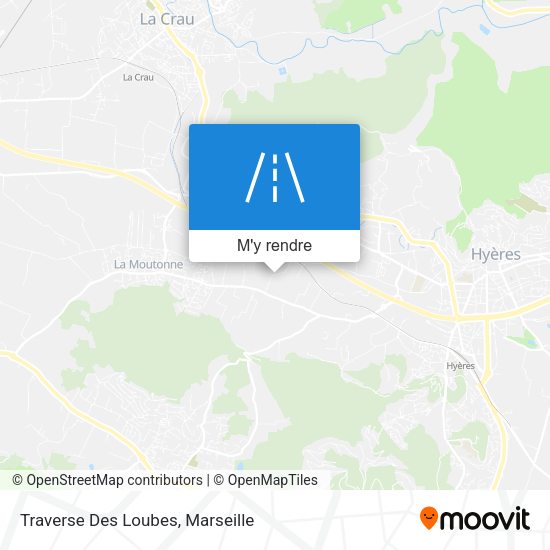 Traverse Des Loubes plan