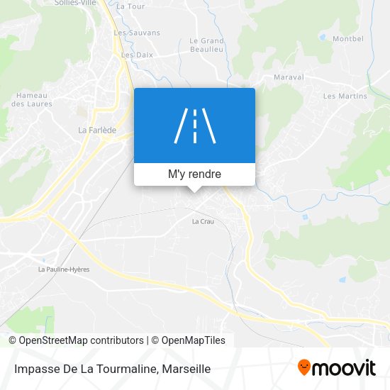 Impasse De La Tourmaline plan