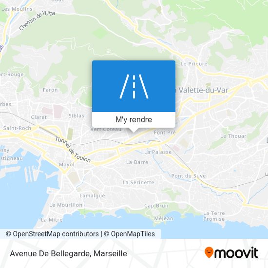 Avenue De Bellegarde plan