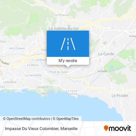 Impasse Du Vieux Colombier plan