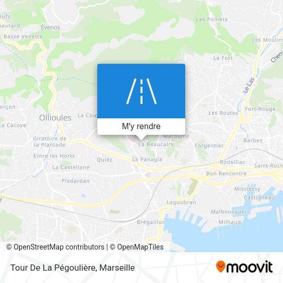 Tour De La Pégoulière plan