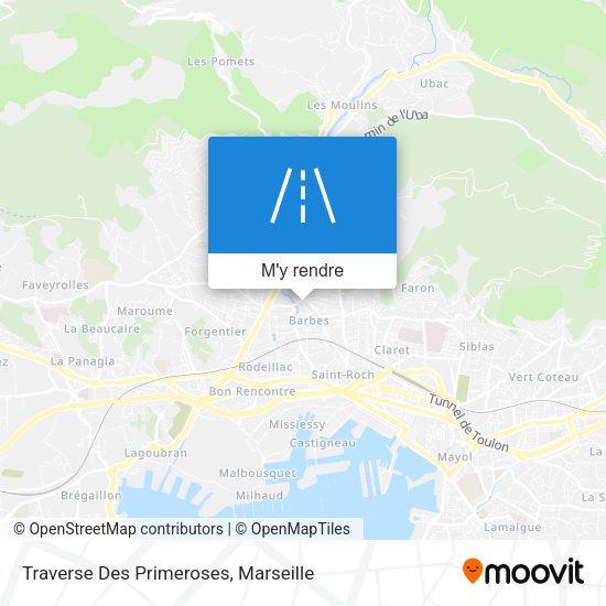 Traverse Des Primeroses plan