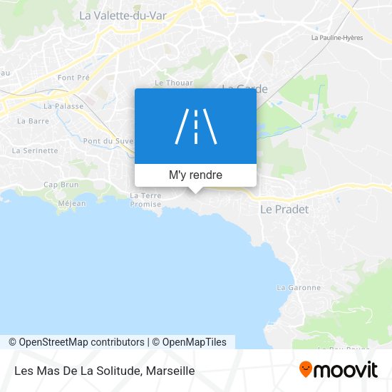 Les Mas De La Solitude plan
