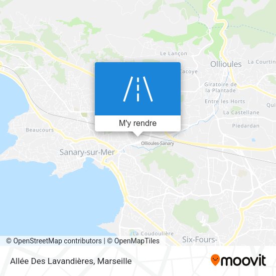 Allée Des Lavandières plan