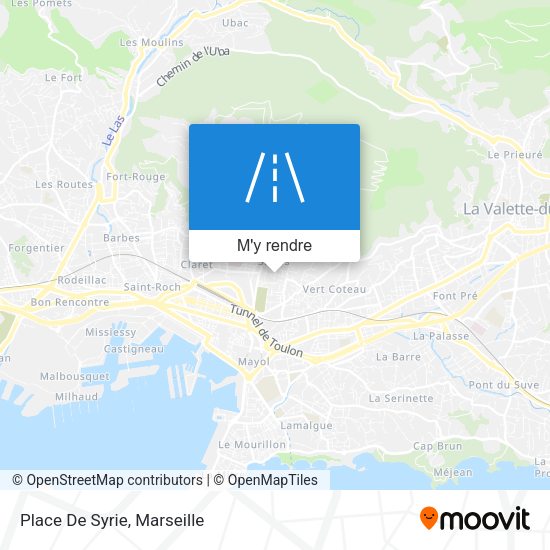 Place De Syrie plan