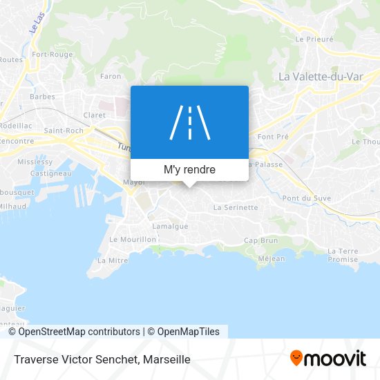 Traverse Victor Senchet plan