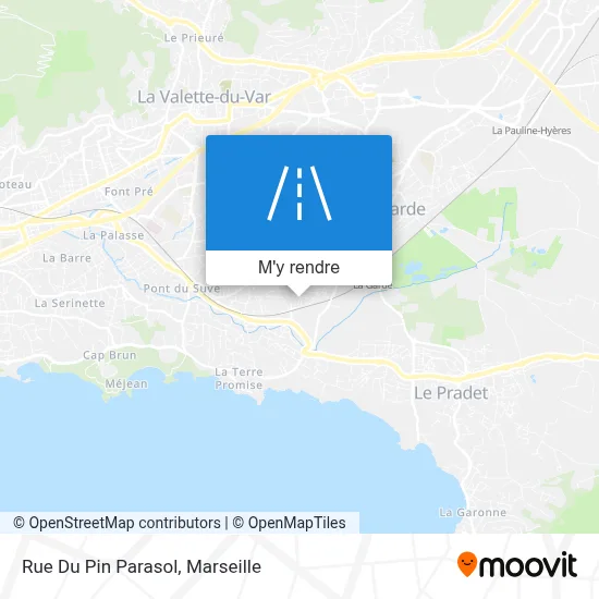 Rue Du Pin Parasol plan