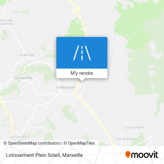 Lotissement Plein Soleil plan