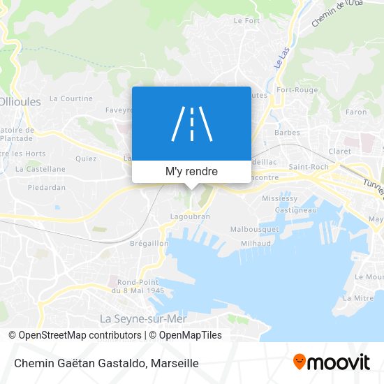 Chemin Gaëtan Gastaldo plan