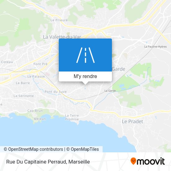 Rue Du Capitaine Perraud plan