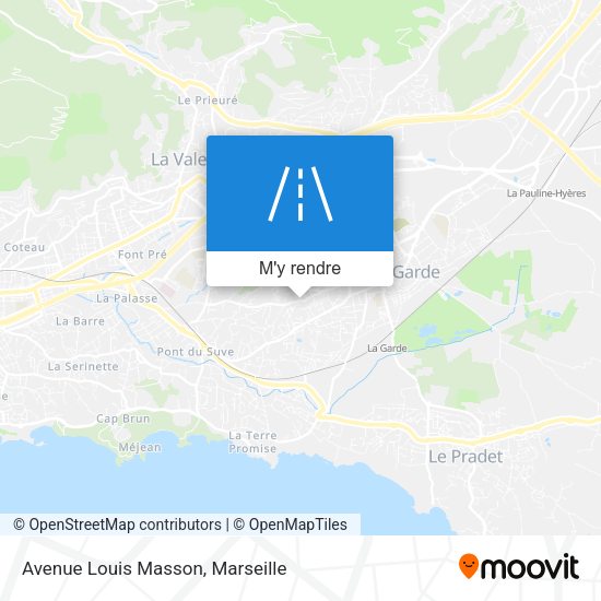 Avenue Louis Masson plan