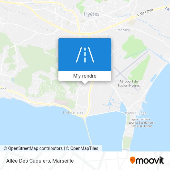 Allée Des Caquiers plan