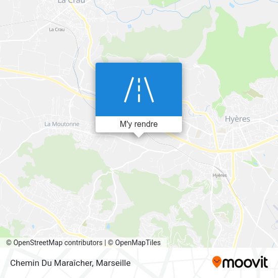 Chemin Du Maraîcher plan