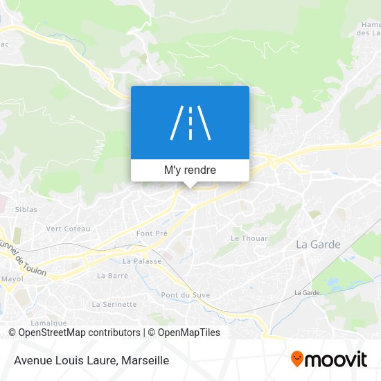 Avenue Louis Laure plan