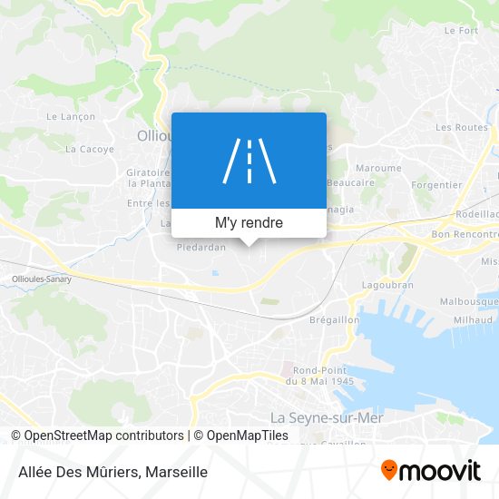 Allée Des Mûriers plan