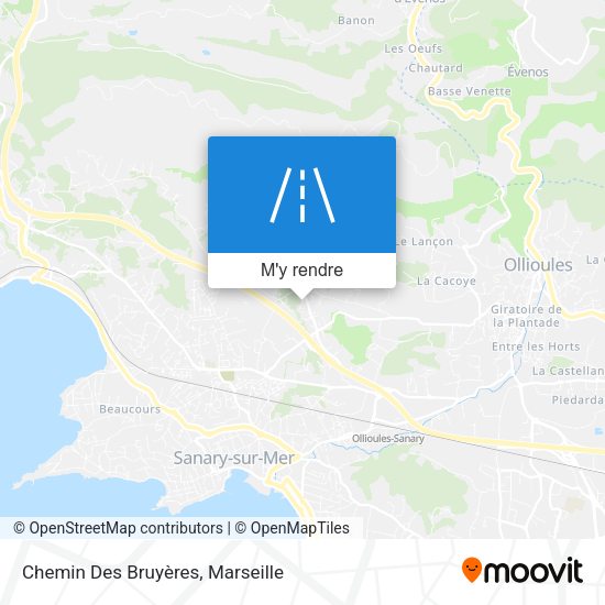 Chemin Des Bruyères plan