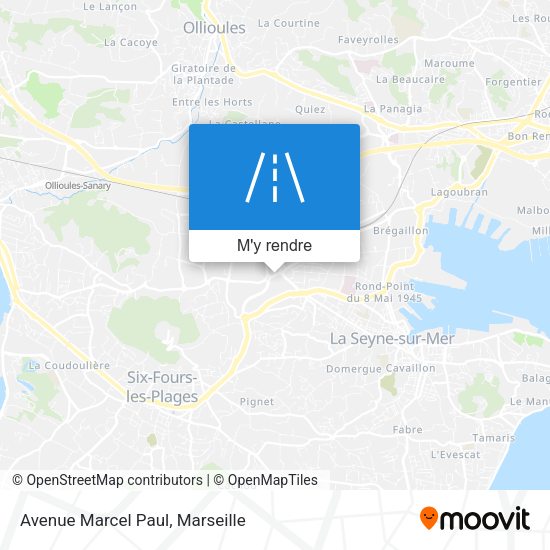 Avenue Marcel Paul plan