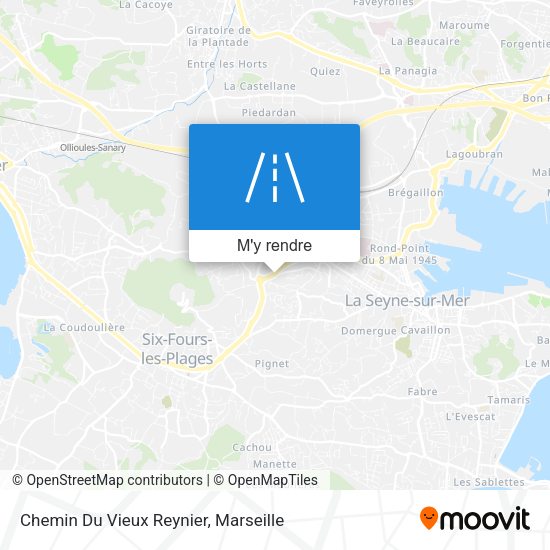 Chemin Du Vieux Reynier plan