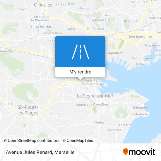 Avenue Jules Renard plan