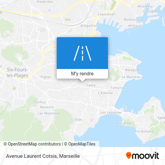 Avenue Laurent Cotsis plan