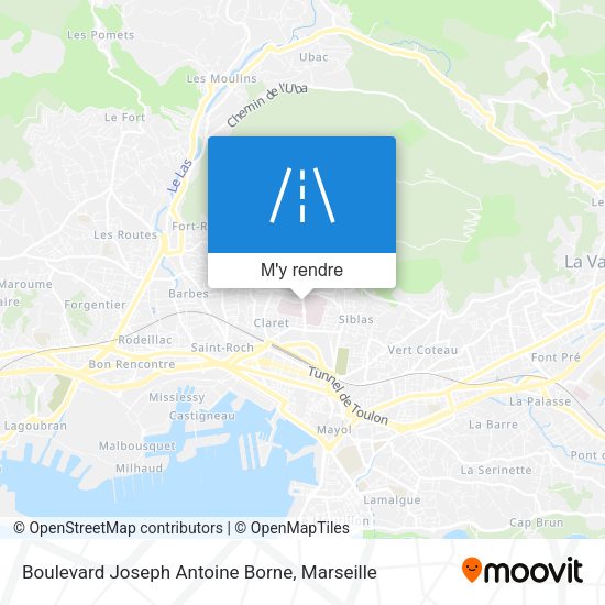 Boulevard Joseph Antoine Borne plan