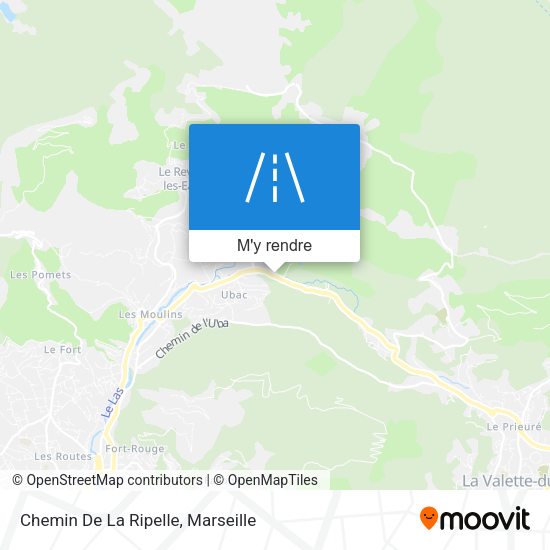 Chemin De La Ripelle plan