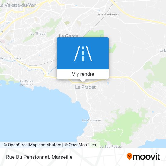 Rue Du Pensionnat plan
