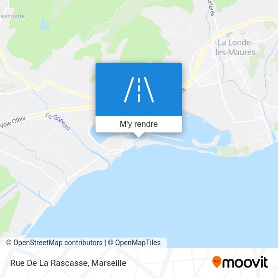 Rue De La Rascasse plan