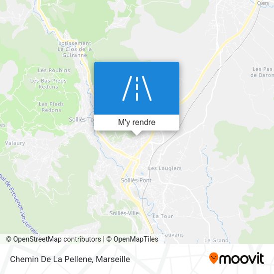 Chemin De La Pellene plan