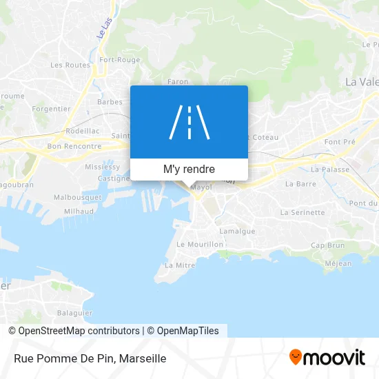 Rue Pomme De Pin plan