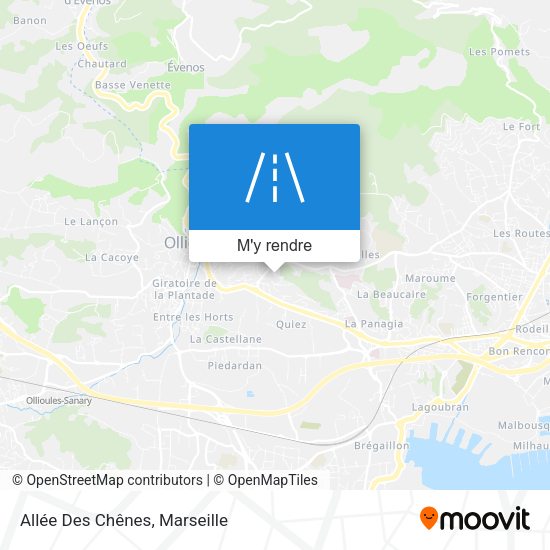 Allée Des Chênes plan
