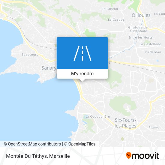 Montée Du Téthys plan