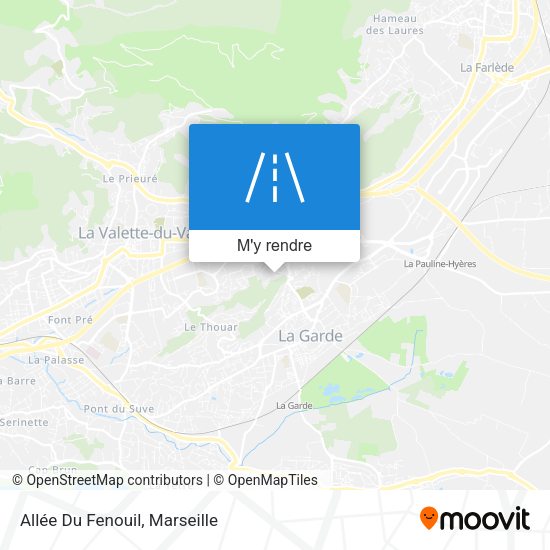 Allée Du Fenouil plan