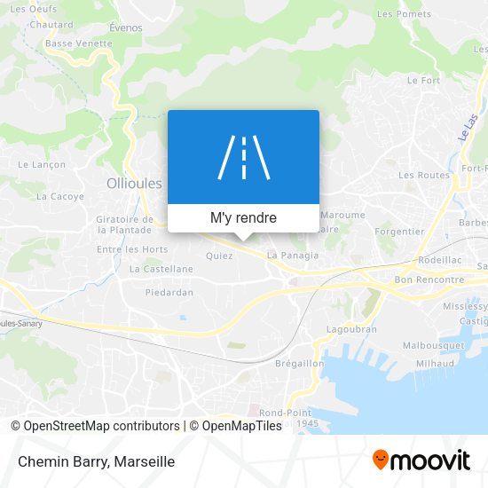 Chemin Barry plan