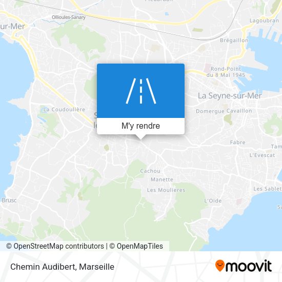 Chemin Audibert plan