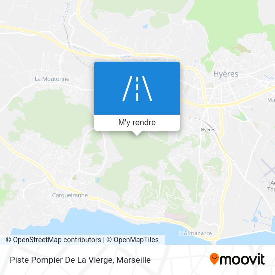 Piste Pompier De La Vierge plan