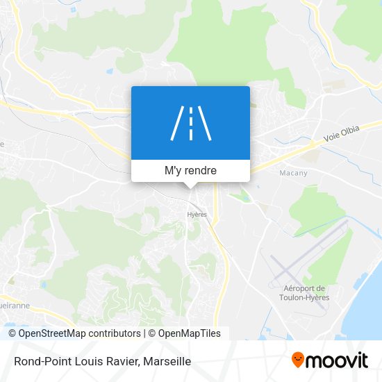 Rond-Point Louis Ravier plan