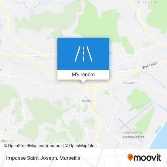 Impasse Saint-Joseph plan