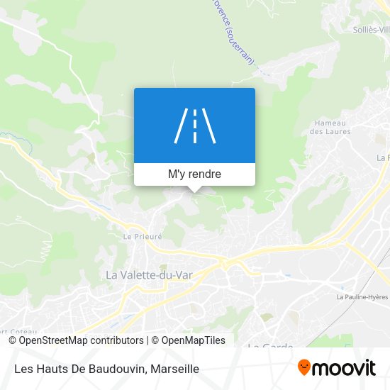 Les Hauts De Baudouvin plan