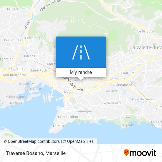 Traverse Bosano plan