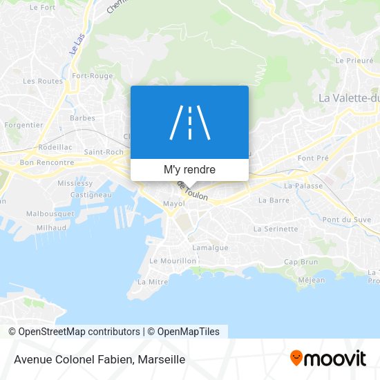Avenue Colonel Fabien plan