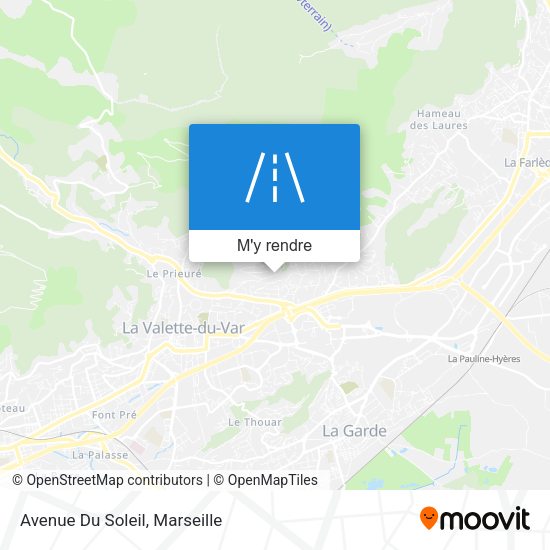 Avenue Du Soleil plan